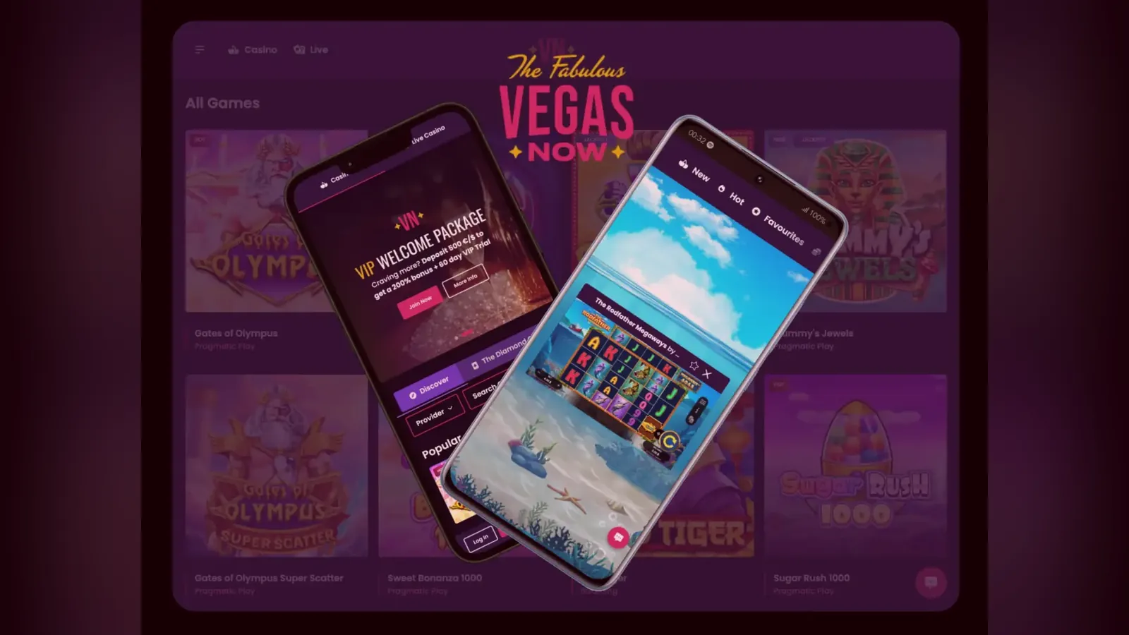 VegasNow on mobile: iOS and Android in 2026